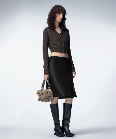 Side Line V-neck Dress
